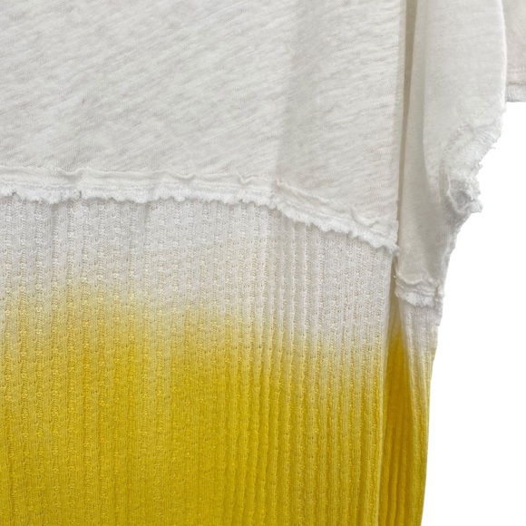 Free People We The Free Sun Dial Tee in Yellow - Picture 8 of 10